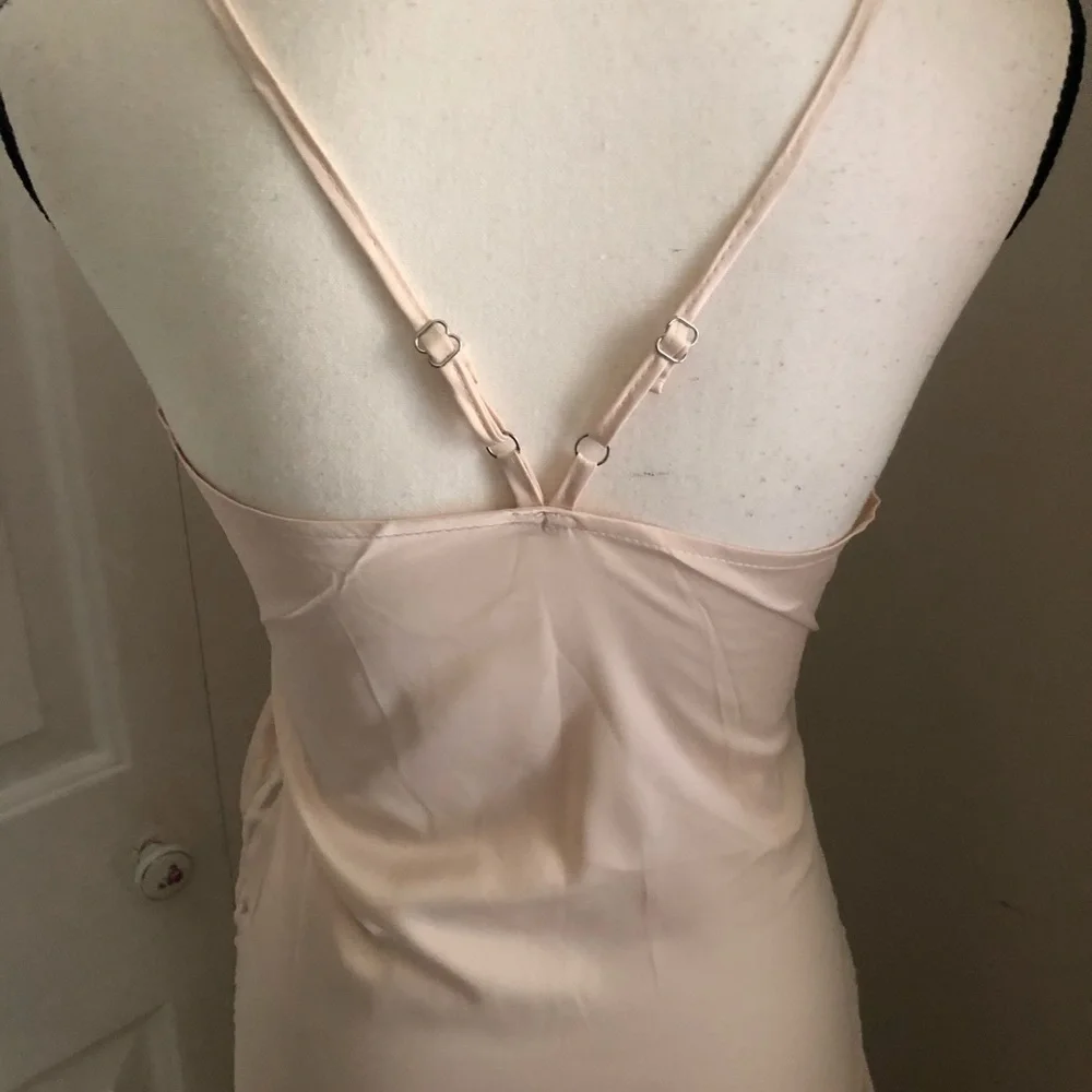 Nude Peach Evening Gown - Picture 8 of 12